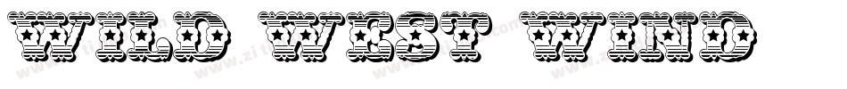Wild West Wind字体转换